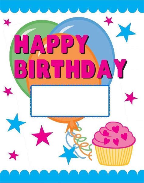 Printable Happy Birthday Posters Web Choose From Dozens Of Online