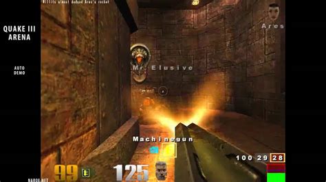 Quake Iii Arena Auto Demo Sequences Pc Game 1999 Youtube