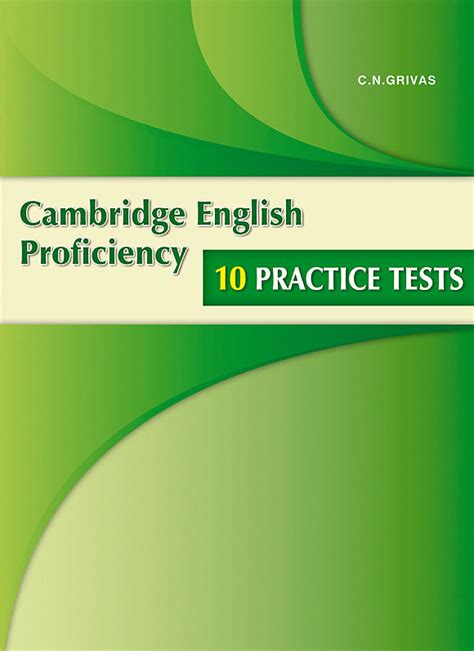 Grivas Publications Cy 10 Practice Tests For The Cambridge English