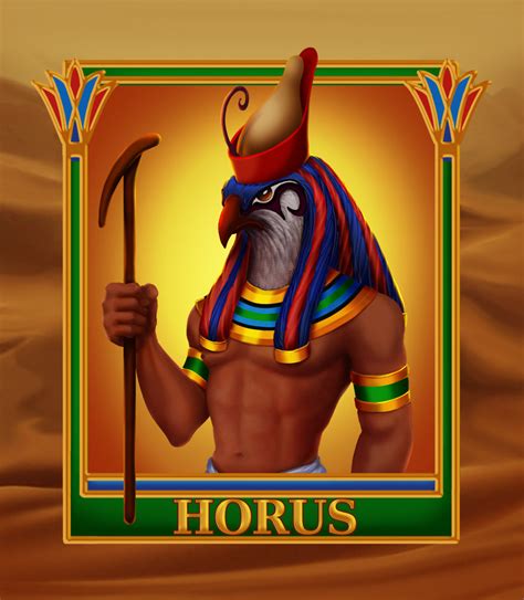 Character Horus Egyptian God On Behance