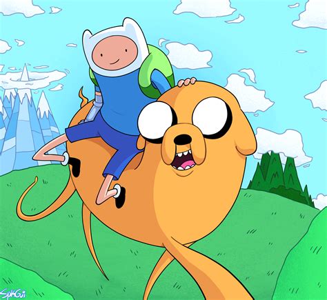 Made Some Chill Finn And Jake Art To Celebrate Together Again R