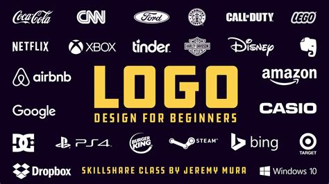 Logo Design For Beginners | Jeremy Mura | Skillshare