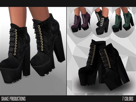 Sims 4 Platform Shoes Youll Fall In Love With — Snootysims