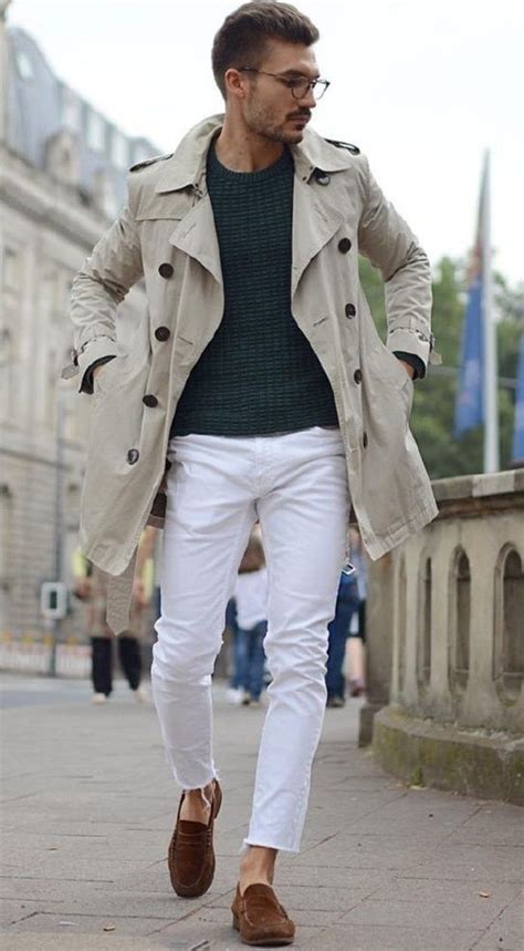 White Denim Outfit How To Wear White Jeans White Jeans Men Mens