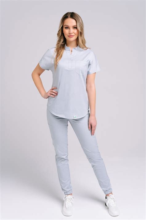 Light Grey Medical Scrub Sonia Bestuniforms