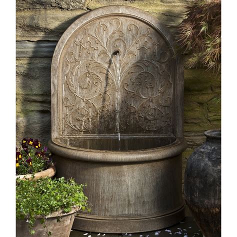 Corsini Wall Garden Water Fountain Outdoor Fountain Pros