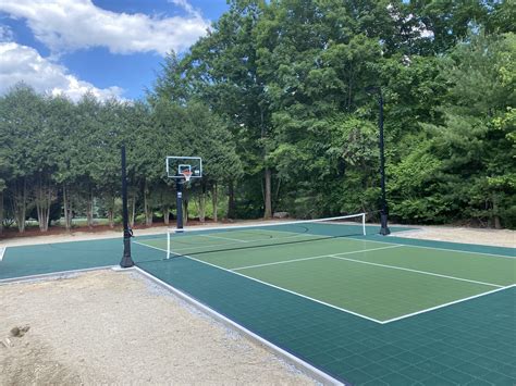 Backyard Pickleball Court Installers Athletic Surfaces For Pickleball