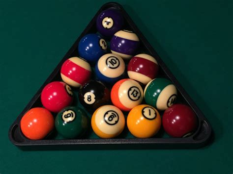 There are only four types of balls that can help or hurt your next run. How to Rack Pool Balls | MoreThanBilliards