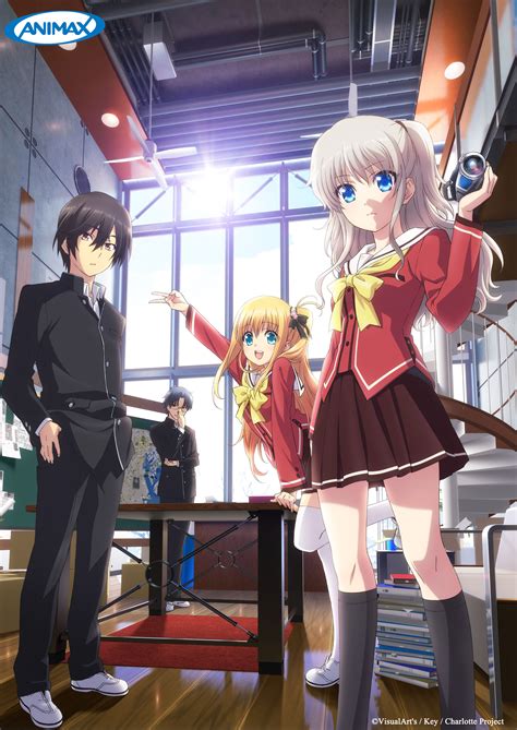 Animax Asia to Air Charlotte On the Same Day as Japan - Anime News Network