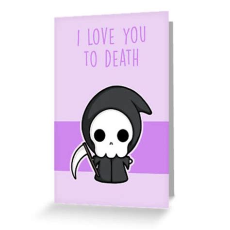 Creepy Cute Valentines Day Ts Super Cute Kawaii Creepy Cute