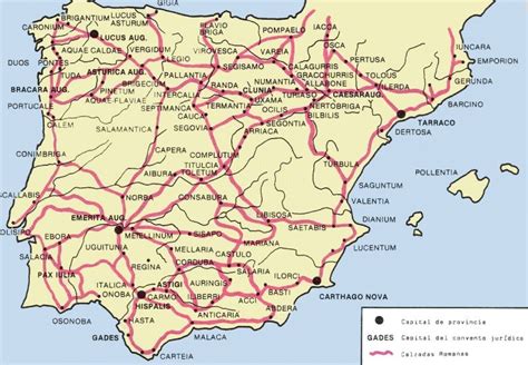 Historia De Las Carreteras De España Geografía Infinita Mapas De
