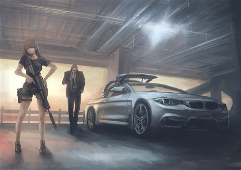 Sfondi Anime Girls Bmw Auto Sportiva Ruota Supercar Immagine