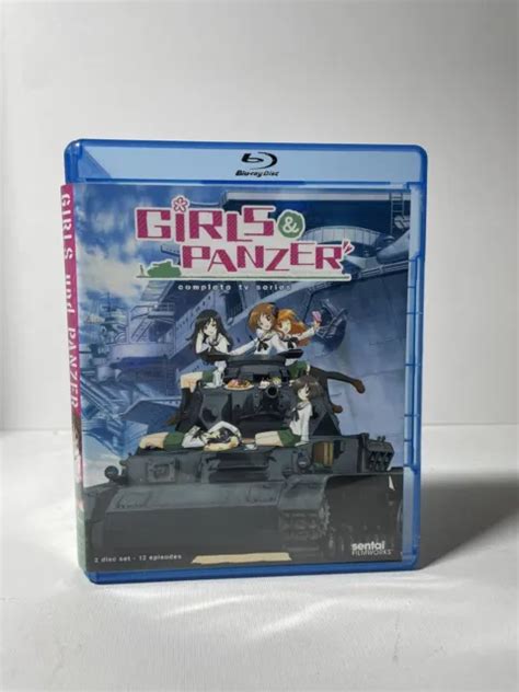 Girls Und Panzer Complete Anime Tv Series Collection Blu Ray English Dub Picclick