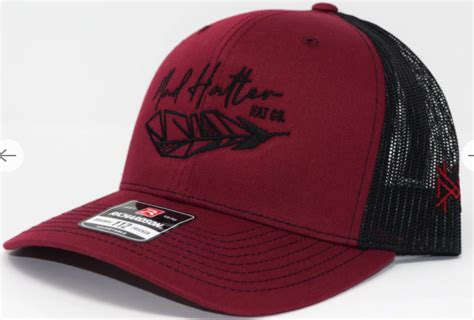 The Mad Hatter Feather Logo Hat Southern Grace Farms