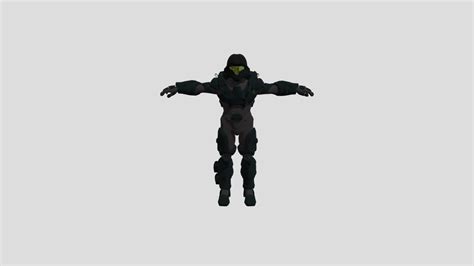 Halo 5 Helljumper Sin Texturas Download Free 3d Model By Santiago