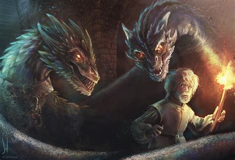 Tyrion Lannister And The Dragons By Soldevia On Deviantart