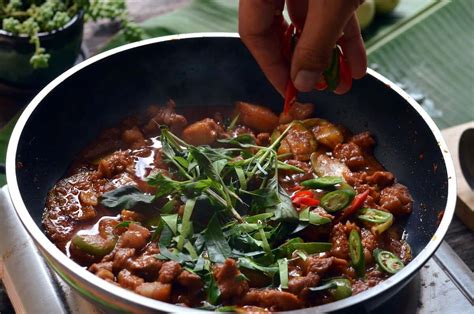 Panang Curry Thai Red Curry Recipe With Pork By Nutrition Adventures