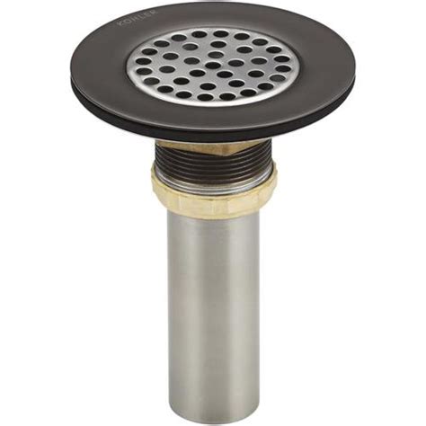 Best kitchen sink strainer that you need to use for blocking debris or food particles to create a hygienic environment for the kitchen area. KOHLER 1.875-in Oil-Rubbed Bronze Brass Strainer with ...