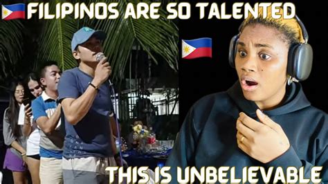 🎤🇵🇭filipino that s what friends are for mic sharing karaoke a normal day in the philippines