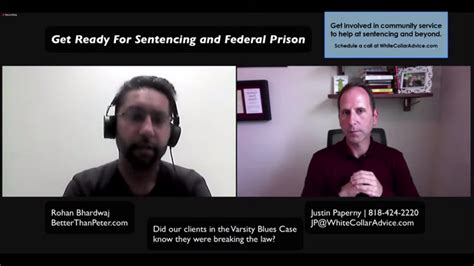 Get Ready For Sentencing And Federal Prison Youtube