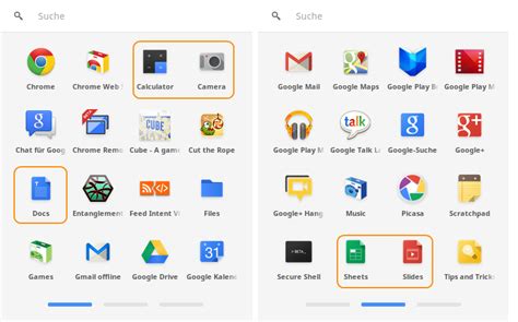 Browse 1800+ free icons from font awesome & google material design directly in google docs. Neue Apps im Chrome OS - GWB