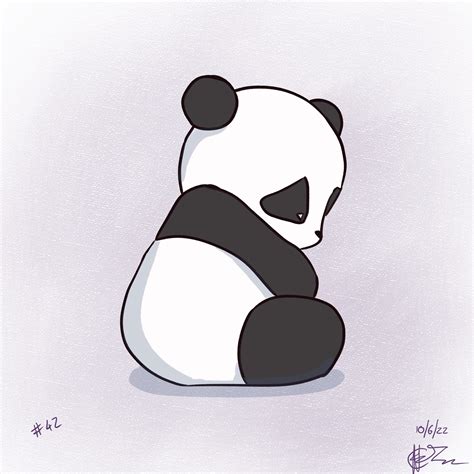 Sad Panda By Sneddybear On Deviantart