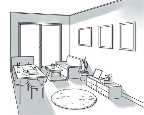 How To Draw A 3d Room Design