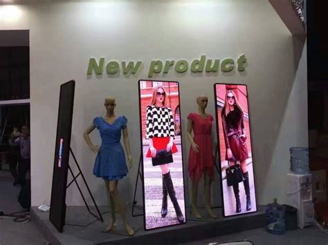 Indoor Hd P25 Mirror Led Poster Video Advertising Display Screen P3