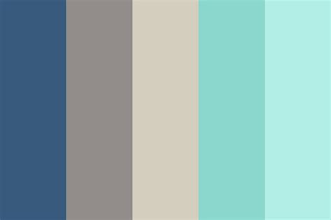 Blue Teal Neutral Color Palette Color Palette Living