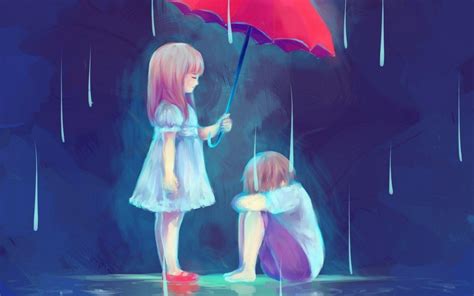 Sad Anime Wallpapers Wallpaper Cave