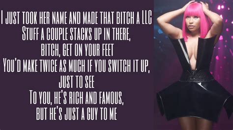 Nicki Minaj ~ Llc ~ Lyrics Youtube
