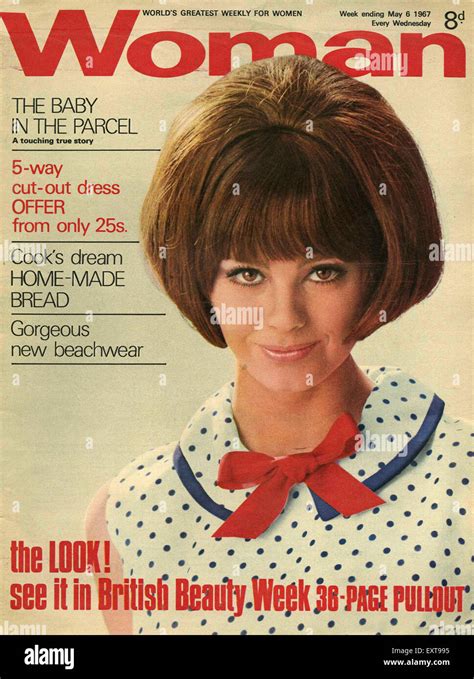 1960s Uk Woman Magazine Cover Stock Photo Alamy