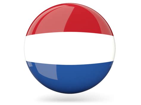 Also download picture of blank dutch flag for kids to color. Glossy round icon. Illustration of flag of Netherlands