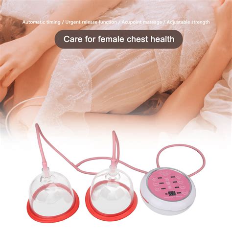 Electric Breast Enlargement Pump Butt Lifter Vacuum Suction Cup Chest Massager D EBay