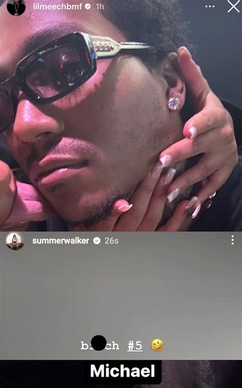 Summer Walker Responds To Lil Meech Posting New Female Dimensi Aktual