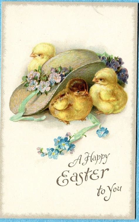 123 Best Images About Vintage Easter Postcards On Pinterest Vintage