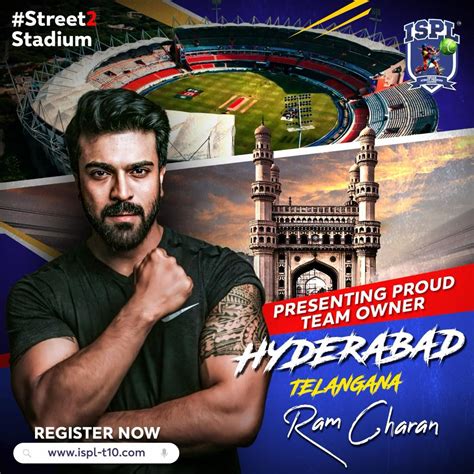 Ram Charan Cricket Business Indian Street Premier League
