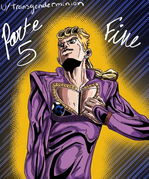 Fanart Part 3 Giorno Rstardustcrusaders
