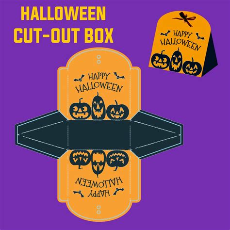 Halloween Gift Boxes Free PDF Printables Printablee