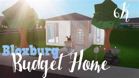 Bloxburg Cute Budget House 6k Best Home Design Video