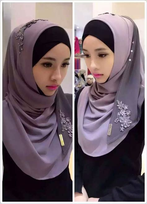 New Arrival Kuwaiti Hijab High End Heavy Chiffon Instant