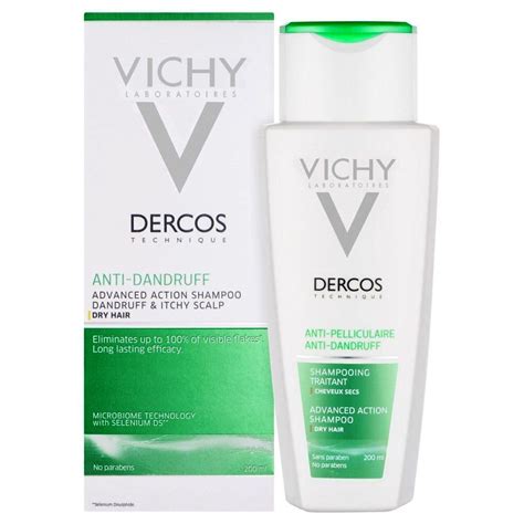 Dandruff and a dry scalp are often confused for each other. VICHY DERCOS ANTI DANDRUFF SH. 200ML DRY HAIR - صيدلية سيف ...
