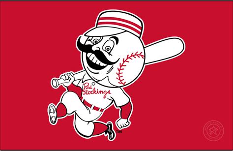 Cincinnati Redlegs Primary Dark Logo National League Nl Chris