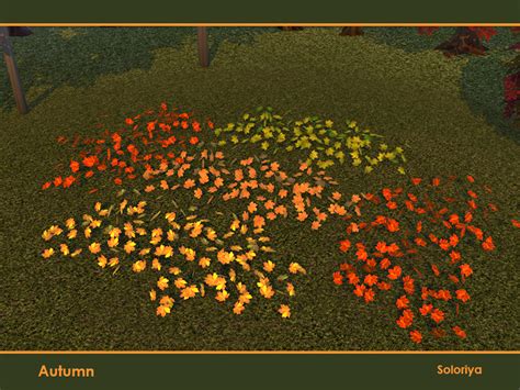 The Sims Resource Autumn Leaves V2 Small Version