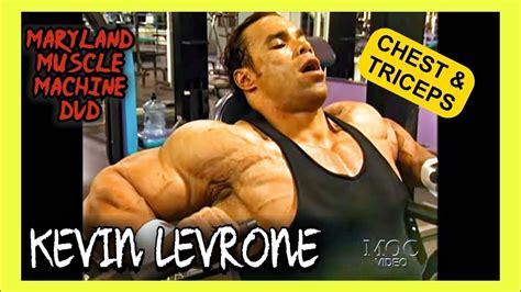 Kevin Levrone Chest And Tris Workout Maryland Muscle Machine Dvd
