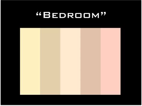 Bedroom Rough Art Direction Color Pallets Color