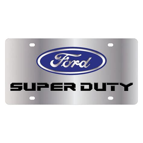 Eurosport Daytona® Ford Motor Company License Plate With Ford Emblem