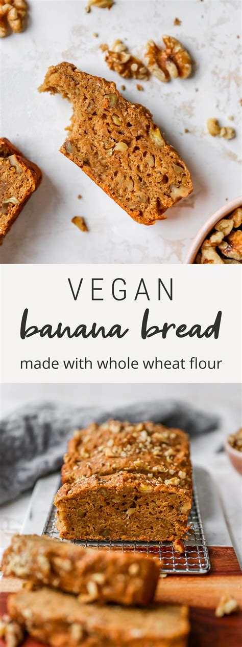 Vegan Banana Bread | Recipe in 2021 | Vegan banana bread, Banana bread, Vegan banana