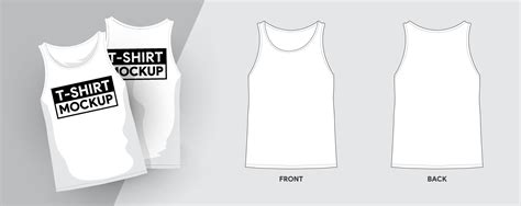 Tank Top Mockup Vector Art Icons And Graphics For Free Download