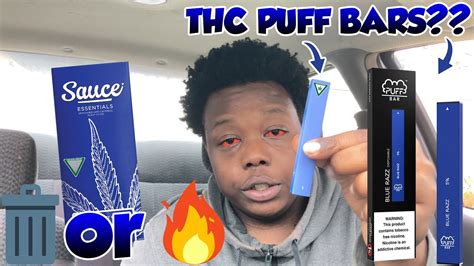 Thc Puff Bars Blueberry Kush Sauce Bar Review Youtube